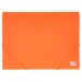 Spirit: Neon narancssárga műanyag gumis mappa A4-es