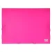 Spirit: Neon pink gumis füzetbox A4-es