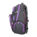 Spirit: Stinger sötétszürke-lila prémium ergonomikus iskolatáska hátizsák 26x32x44cm