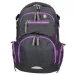 Spirit: Stinger sötétszürke-lila prémium ergonomikus iskolatáska hátizsák 26x32x44cm