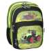 Spirit: Traktoros fekete-zöld ergonomikus iskolatáska hátizsák