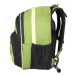 Spirit: Traktoros fekete-zöld ergonomikus iskolatáska hátizsák