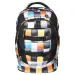 Spirit: Urban kockás ergonomikus iskolatáska hátizsák 46x33x22cm
