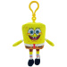 SpongyaBob: Plüss táskaklipp, 13 cm - SpongyaBob