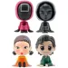 Squid Game Bobble Hero meglepetés mini figura 8cm