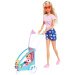 Steffi Love: Kerékpáros Steffi baba gyerekutánfutóval - Simba Toys