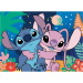 Stitch 2 az 1-ben 24db-os puzzle és színező 35x25cm - Lisciani