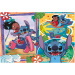 Stitch 2 az 1-ben 250db-os puzzle és színező 50x35cm - Lisciani
