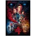 Stranger Things 4. évad 1000 db-os puzzle poszterrel - Clementoni