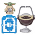 Star Wars: ActionVerse 11cm-es Grogu figura kiegészítőkkel - Hasbro