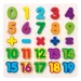 Számok fa formapuzzle 25db-os - Woodyland