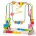 Színes golyóvezető labirintus abakusszal - Woodyland