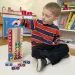 Színes-számos autós parkolótorony fa készségfejlesztő - Melissa &amp; Doug