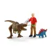 Schleich: Tyrannosaurus Rex támadás szett (41465)