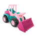 Tech Truck rózsaszín rakodógép 27cm - Wader