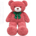 Teddy Greetings: Berry Hugs plüss maci piros ajándékdobozban 120cm
