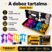 Tossit Family Pack – Pink, Lila, Kék, Sárga tapadókorongos darts társasjáték