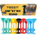 Tossit Family Pack – Piros, Türkiz, Kék, Sárga tapadókorongos darts társasjáték
