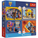 Toy Story 5 - 4 x 88 db-os Premium Plus Kids puzzle - Trefl