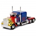 Transformers Optimus Fővezér T1 fém autó 1/24 - Simba Toys