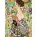 Gustav Klimt: A hölgy legyezővel 1000db-os puzzle - Trefl