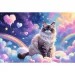 Cica a felhők birodalmában 160db-os puzzle - Trefl