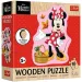 Minnie egér kontúros 50db-os fa puzzle - Trefl