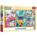 Disney: Stitch világa 3x80db-os puzzle - Trefl