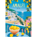 Olaszország Amalfi vintage posters prémium plusz 1000db-os puzzle - Trefl