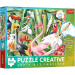 Creative Paradicsommadarak 500db-os színezhető puzzle - Trefl