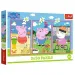 Peppa malac a barátság ereje 3x50db-os puzzle - Trefl