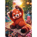 Bűbájos vörös panda 500db-os Prémium plus quality puzzle - Trefl