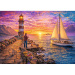 Világítótorony naplementében 500db-os puzzle - Trefl