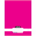 Nebulo: Tűzött sima neon rózsaszínű füzet 80-32 A/4