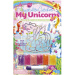 Unikornis kristálykép készítő kreatív szett többféle változatban 1db