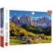 Val di Funes völgy, Dolomitok - Olaszország 1500db-os puzzle -Trefl