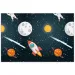 Űrkaland műanyag asztalterítő 120x180cm