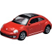 Welly: Volkswagen Bogár modern piros kisautó modell 1/64