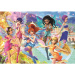 Winx Club tündérei 300 db-os Super Puzzle - Clementoni