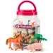 Faunica: Farm állatai játékszett vödörben - Woodyland