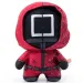 Squid Game DZNR Masked manager plüss figura Join the Game kiadás 18cm